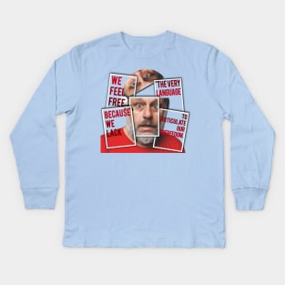 The Real of S.Zizek Kids Long Sleeve T-Shirt